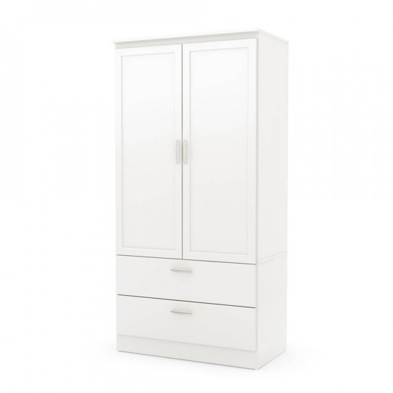 Wardrobe Armoire Acapella 5350038 (White)